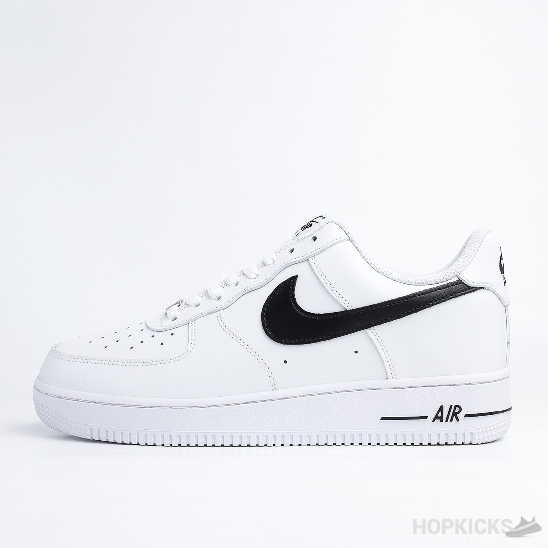 nike air force white black